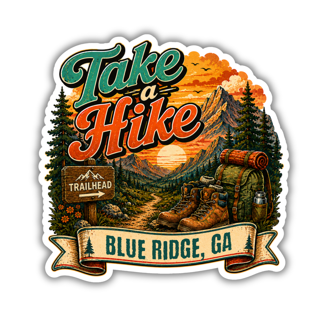 Custom Stickers, Vinyl Stickers | Take a Hike