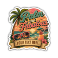 Custom Stickers, Vinyl Stickers | Palm & Fabulous Beach