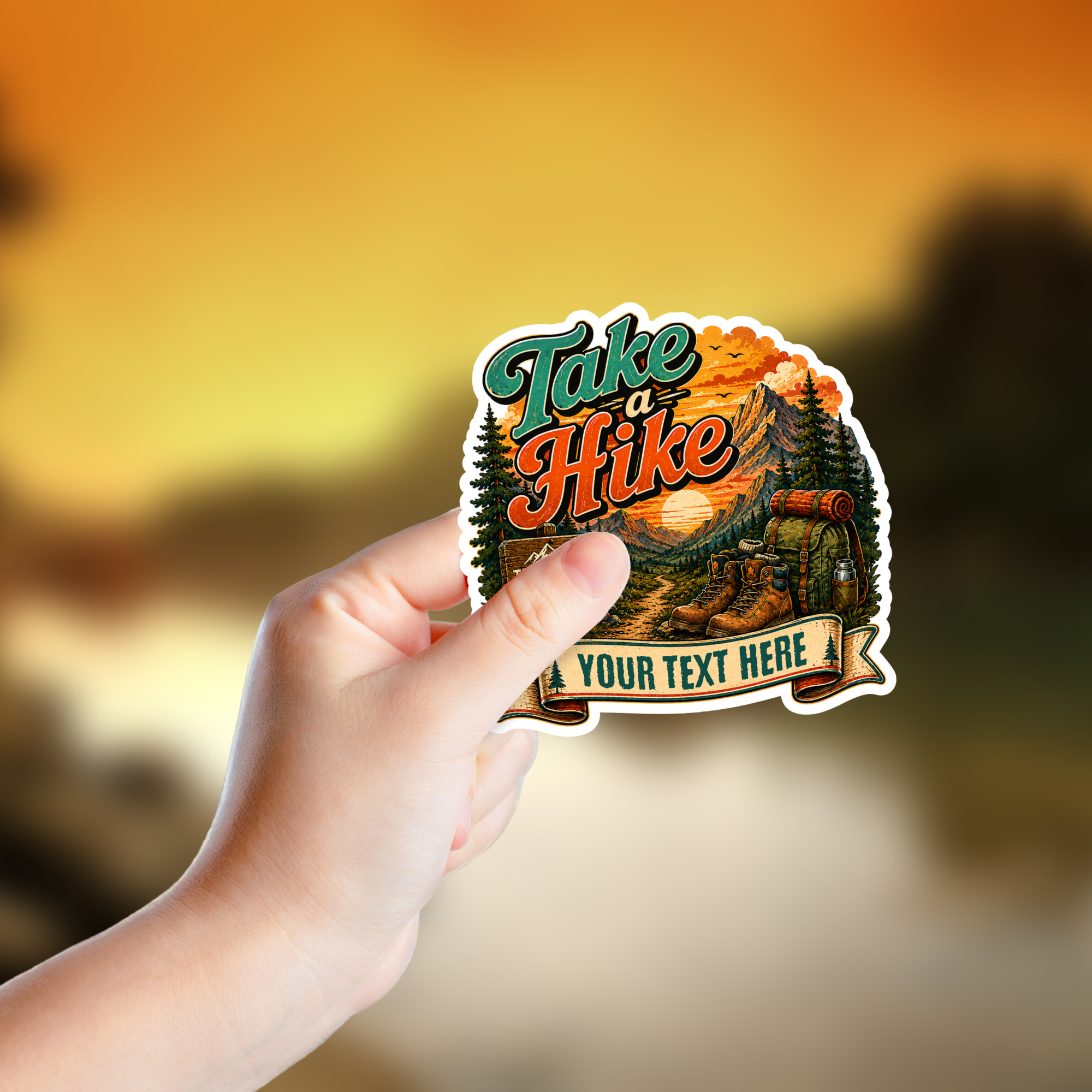 Custom Stickers, Vinyl Stickers | Take a Hike