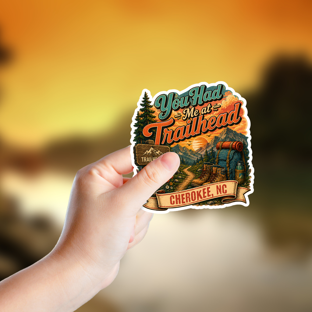 Custom Stickers, Vinyl Stickers | You at Me at Trailhead