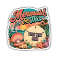Custom Stickers, Vinyl Stickers | Mermaid Beach Design