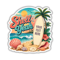 Custom Stickers, Vinyl Stickers | Shell Yeah Beach