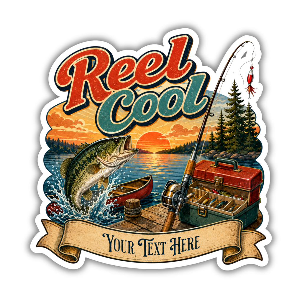 Custom Stickers, Vinyl Stickers | Reel Cool Fishing