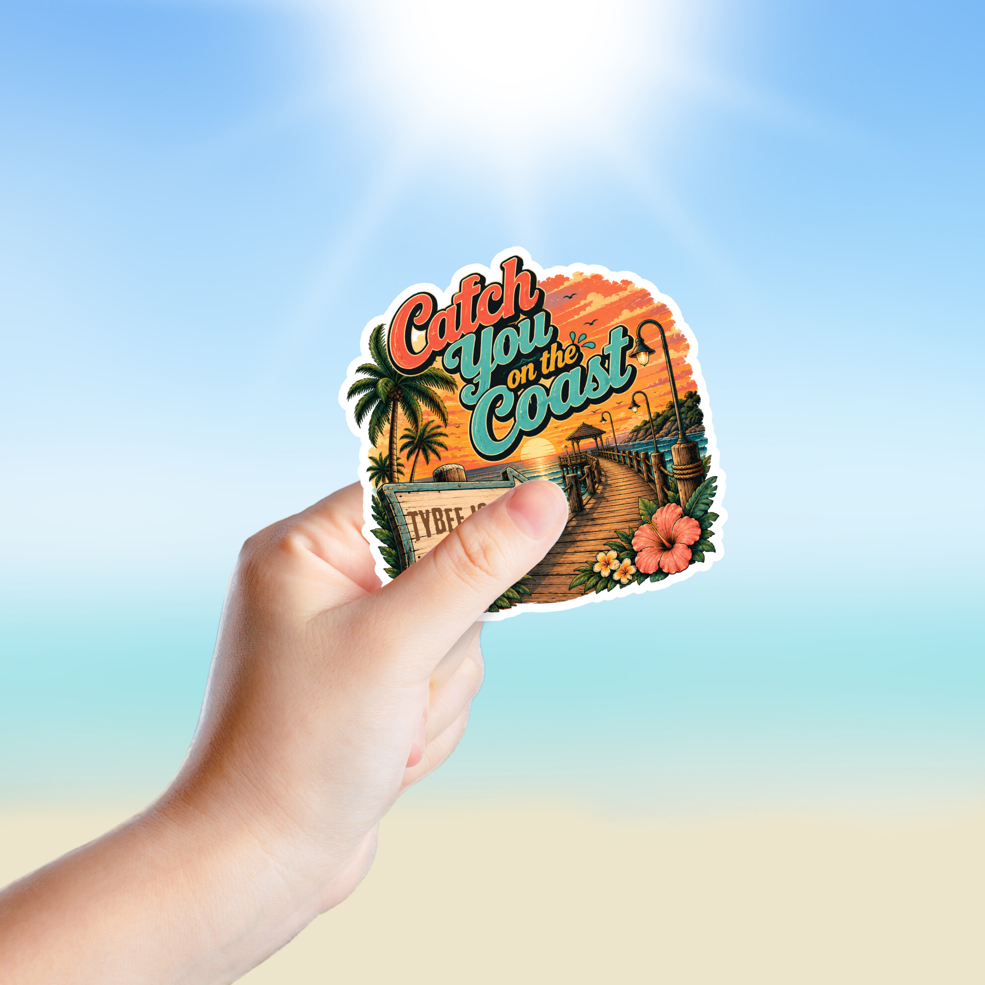 Custom Stickers, Vinyl Stickers | Catch you on the Coast