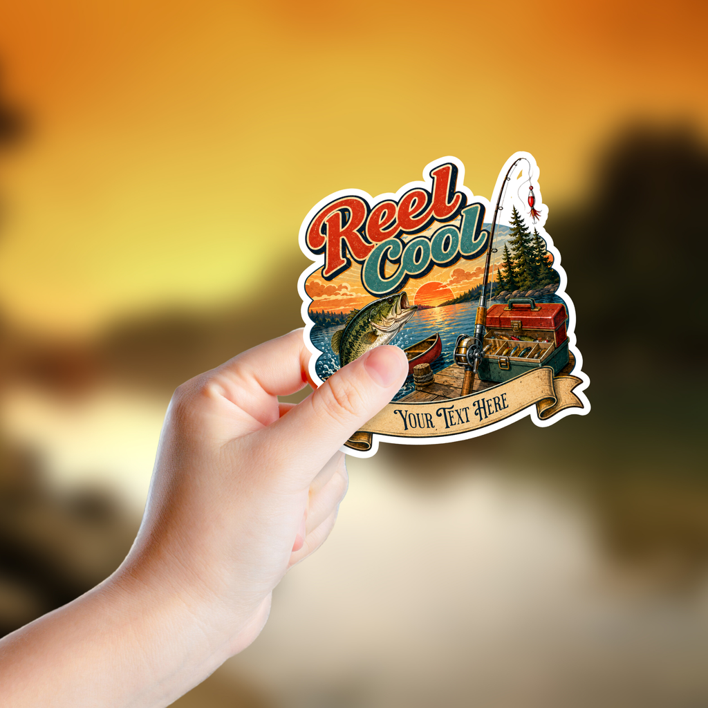 Custom Stickers, Vinyl Stickers | Reel Cool Fishing