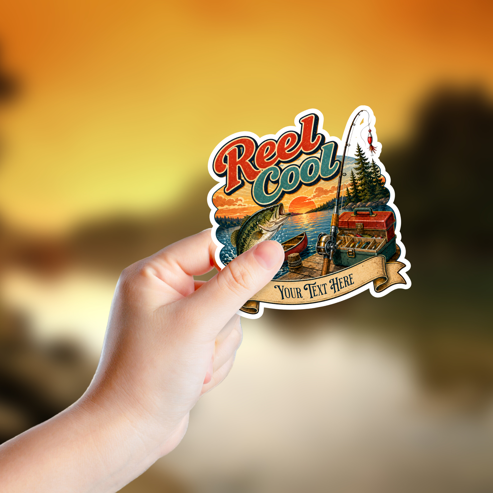 Custom Stickers, Vinyl Stickers | Reel Cool Fishing