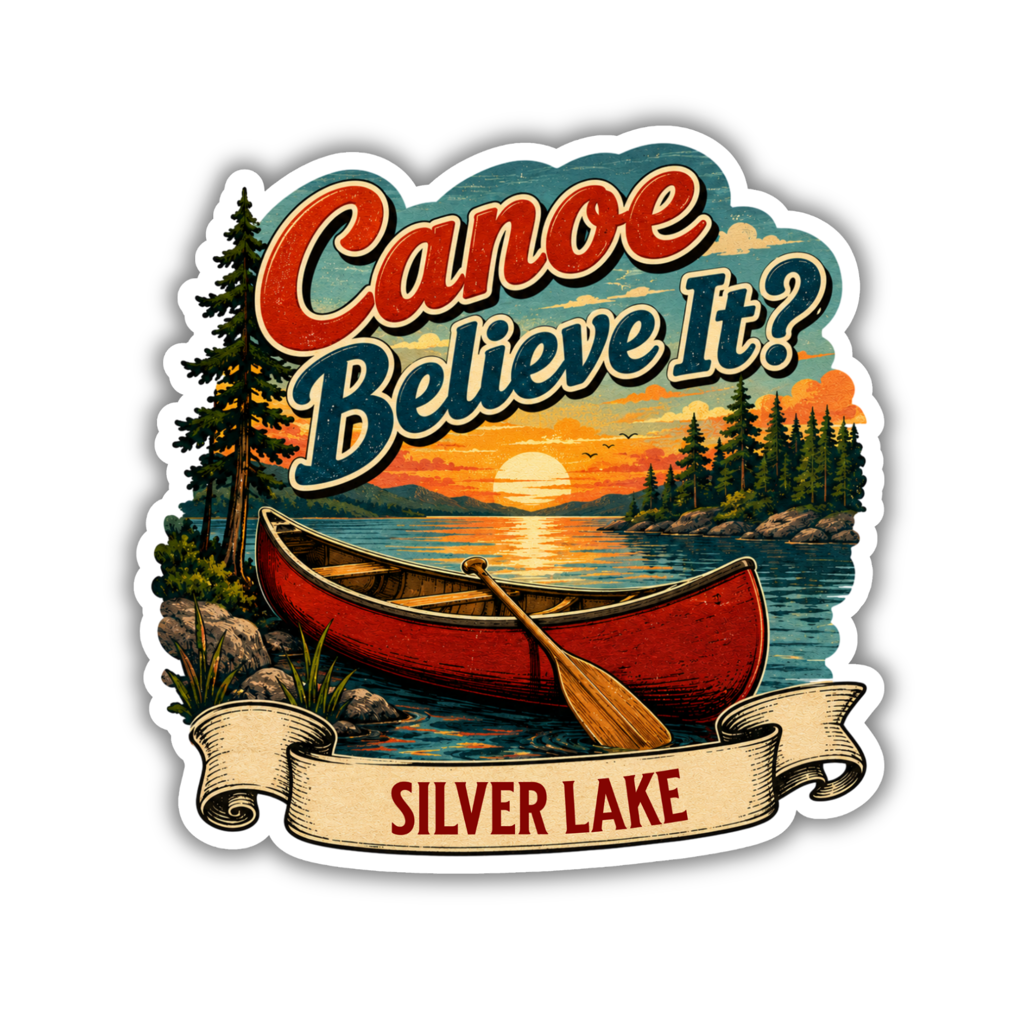 Custom Stickers, Vinyl Stickers | Canoe Believe It?