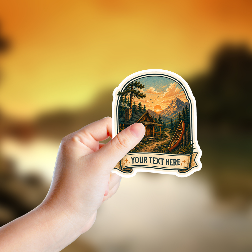 Custom Stickers, Vinyl Stickers | Cabin in the Woods