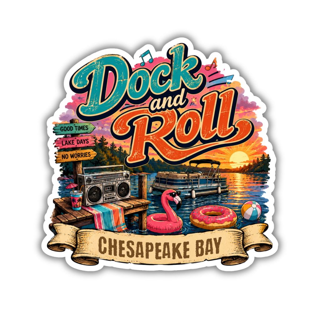 Custom Stickers, Vinyl Stickers | Dock and Roll