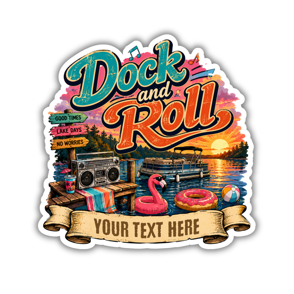 Custom Stickers, Vinyl Stickers | Dock and Roll