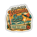 Custom Stickers, Vinyl Stickers | Vitamin Sea Beach