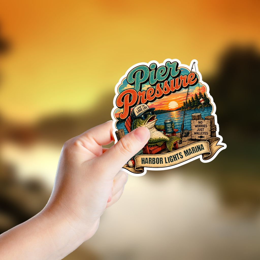 Custom Stickers, Vinyl Stickers | Pier Pressure