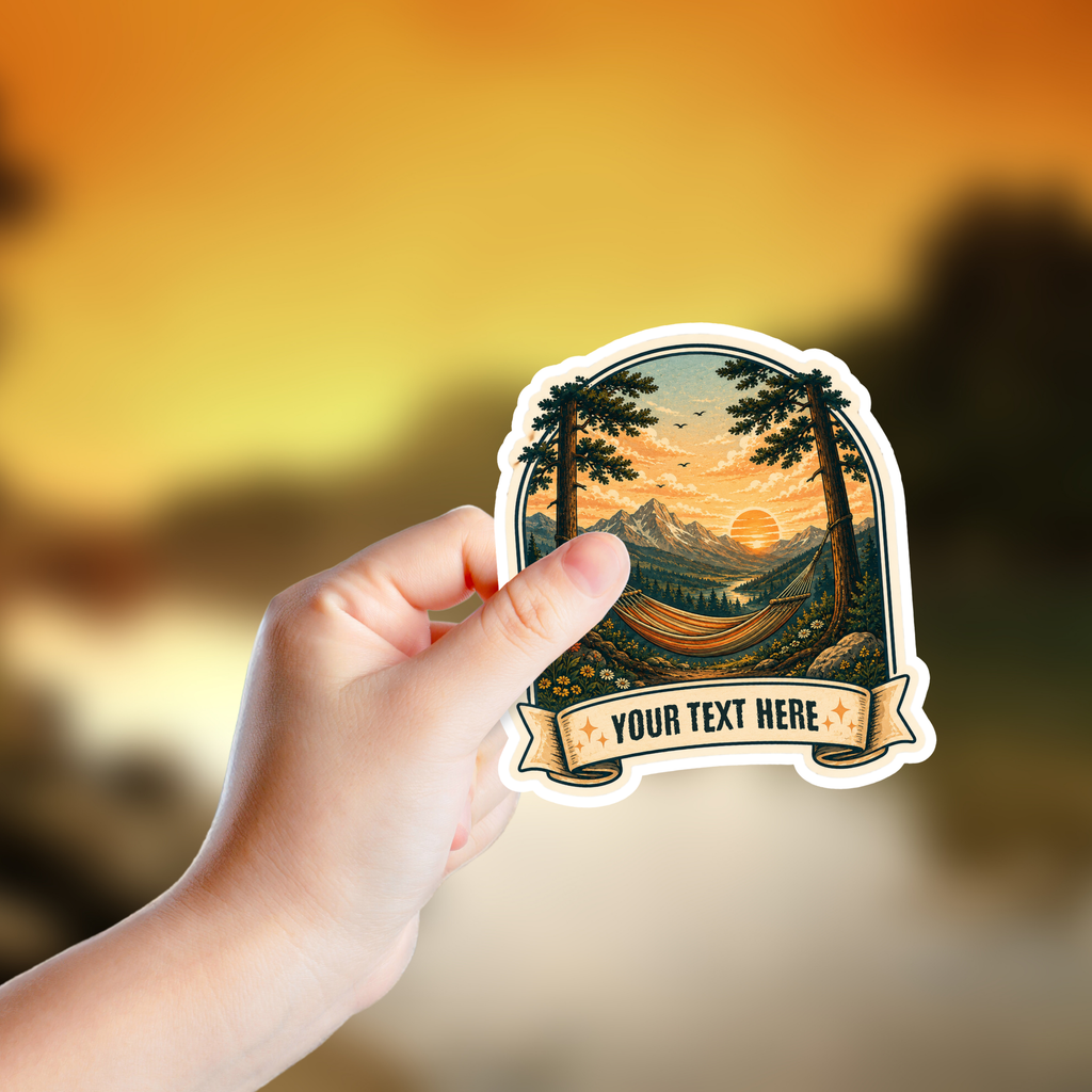 Custom Stickers, Vinyl Stickers | Mountain Hammocking