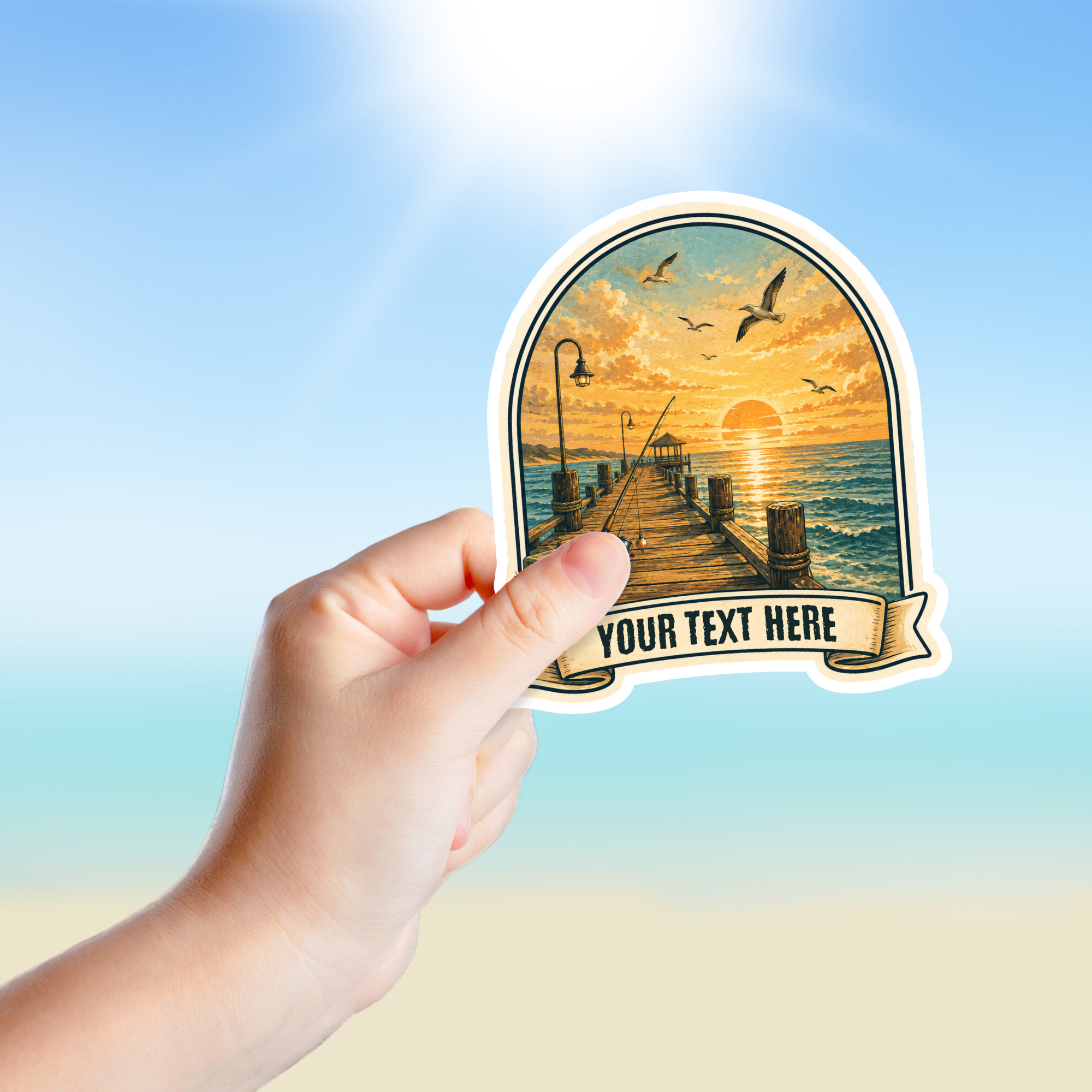 Custom Stickers, Vinyl Stickers | Coastal Pier
