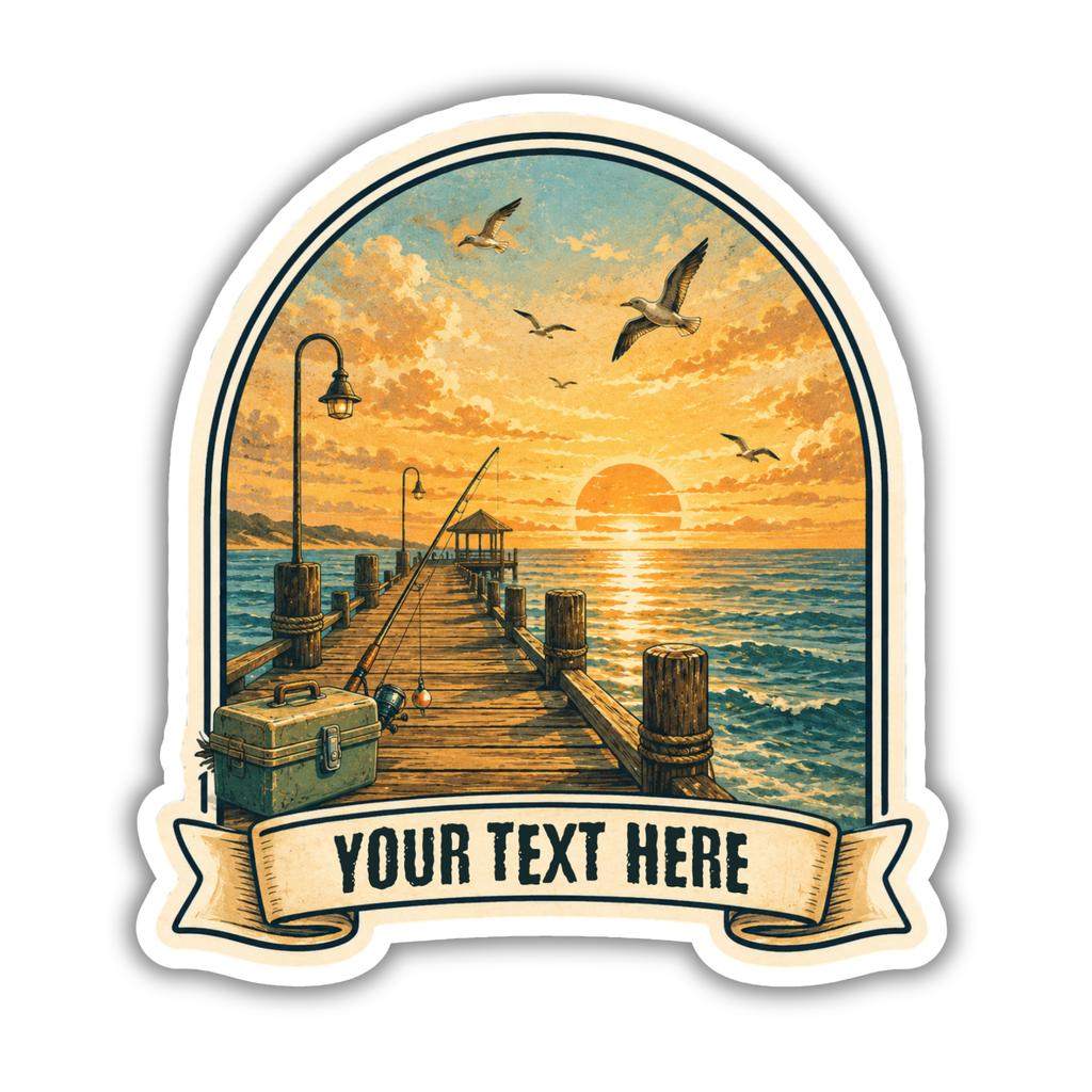 Custom Stickers, Vinyl Stickers | Coastal Pier