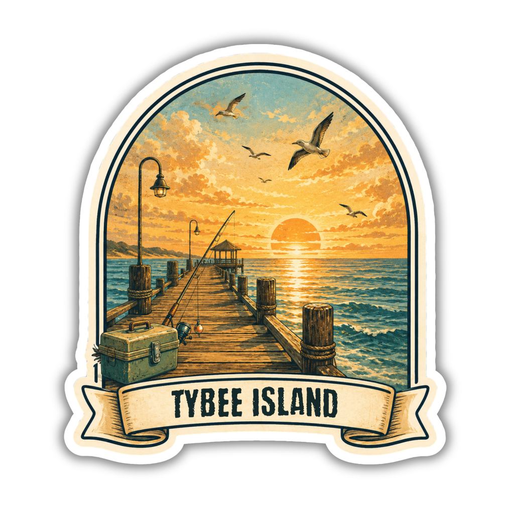 Custom Stickers, Vinyl Stickers | Coastal Pier